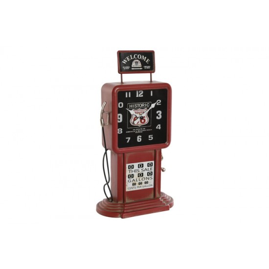 Ceas Decorativ Pompa Benzina 18x10x34cm Decorațiuni
