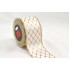 Rola Craciun White Gold  6,7cmx9m