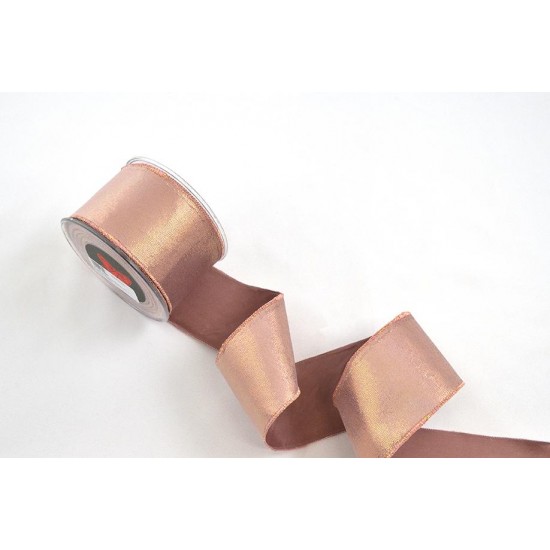 Rola Craciun Nude Gold 6.7cmX9m Decoratiuni Craciun