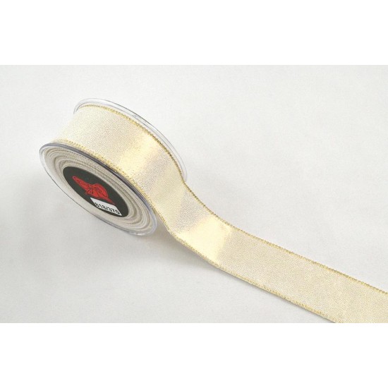 Rola Craciun din Catifea White Gold 6.7cmX9m Decoratiuni Craciun