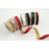 Rola Velvet Ribbon Gold Back 7.2cmx4.5m 